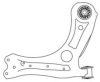 FRAP 4551 Track Control Arm